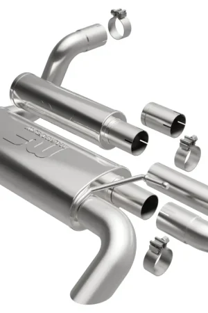 MagnaFlow 18-23 Jeep Wrangler JL 2.0L/3.6L Overland Series Axle-Back Exhaust Bulk Order