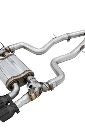 Free Returns AWE Tuning BMW F8X M3/M4 SwitchPath Catback Exhaust - Diamond Black Tips
