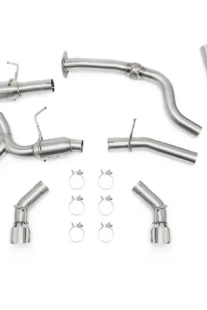 Mishimoto 2016+ Chevrolet Camaro 2.0T Dual Polished Tip Cat-Back Exhaust Certified