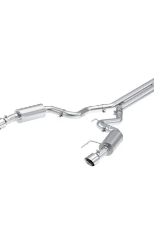 MBRP 2024 Ford Mustang GT S650, 5.0Aluminized Steel 3in Cat-Back Dual Split Rear (Street) Direct From Factory
