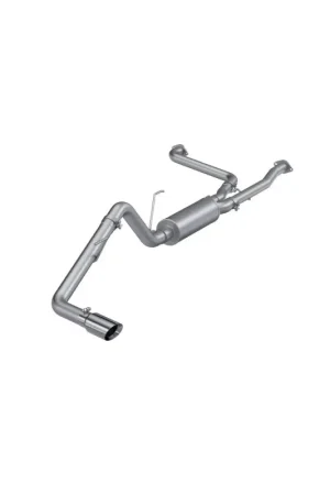 MBRP 22-23 Nissan Frontier 3.8L 3in Tip 3in Cat Back Single Side Exit Street Profile - Aluminized Budget