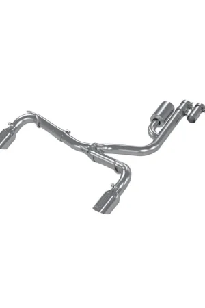 Special Discount MBRP 2021+ Ford Bronco Sport (1.5L / 2.0L EcoBoost) 2.5in Res-Back Exhaust - Dual Rear - Alum. Steel