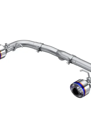 MBRP 2022 Subaru BRZ 2.4L/Toyota GR86 2.4L 2.5in Dual Split Rear Exit w/5in OD Burnt End Tips - T304 Genuine