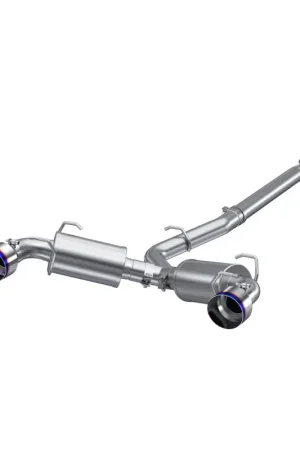MBRP 13-16 Subaru BRZ 2.0L/ 2.4L 3in Dual Split Rear Cat Back w/Burnt End Tips- T304 Editor’s Pick