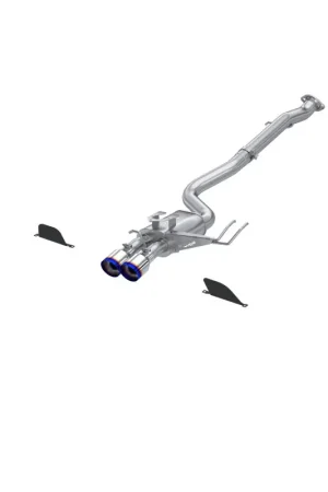 Crafted MBRP 2023 Toyota Corolla GR 1.6L T304 SS 3in Cat-Back Dual Center Rear w/ Burnt End Tips