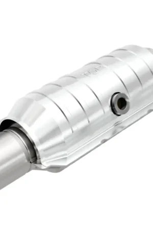 Direct From Factory MagnaFlow Conv Univ 2.5in Inlet/Outlet Center/Center Round 11in Body L x 5.125in W x 15in Overall L