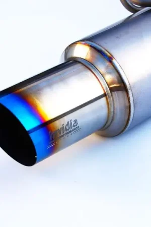 High Quality Invidia 08-14 WRX/STi 4 Door 80mm Single Outlet Full Titanium Cat-Back Exhaust