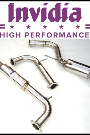 Hot Picks Invidia 00+ Mitsubishi Eclpse S N1 Stainless Steel Catback Exhaust