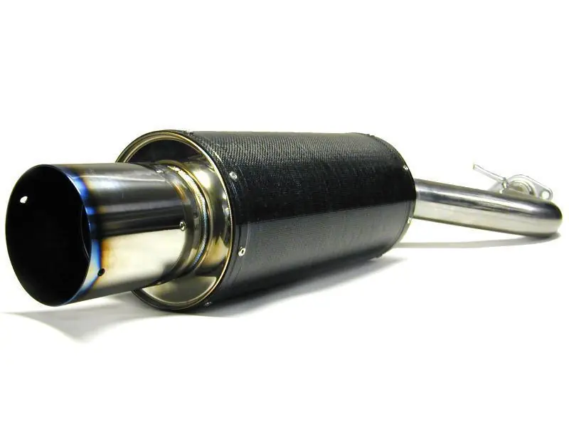 One Day Deal HKS95-98 Eagle Talon TSE 2.0 Turbo FWD / 95-99 Mitsubishi Eclipse Carbon Ti Hi-Power Exhaust