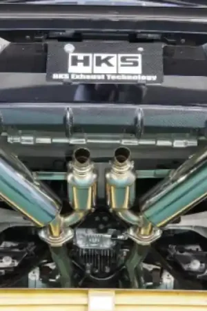 HKS FULL DUAL MUFFLER RZ34 VR30DDTT Limited Time