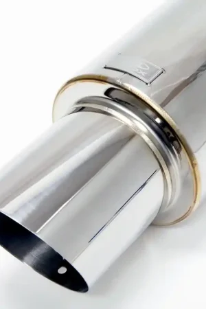 BLOX Racing 60.5mm Street Muffler - Angled Tip Viral