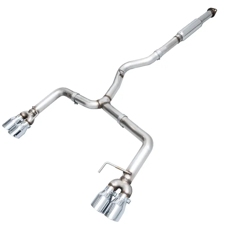 AWE Tuning Subaru WRX/STI VA/GV Sedan Track Edition Exhaust - Chrome Silver Tips (102mm) Same Day Shipping