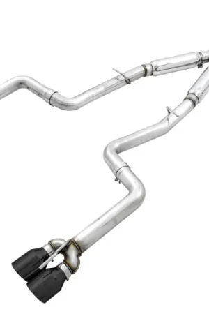 AWE Tuning 2015+ Dodge Challenger 6.4L/6.2L SC Track Edition Exhaust - Quad Diamond Black Tips Hot Picks