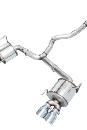 Price Drop AWE Tuning Subaru STI VA / WRX GV / STI GV Sedan Touring Edition Exhaust - Chrome Silver Tip (102mm)