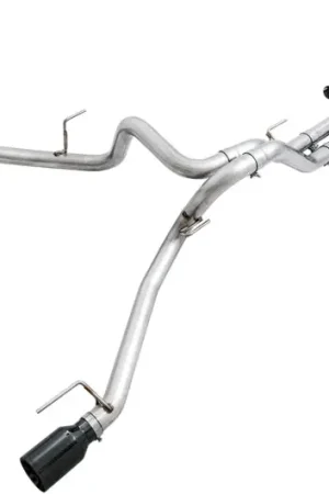 AWE Tuning 2017+ Ford Raptor 0 FG Performance Exhaust System - w/ Diamond Black Tips Special Discount