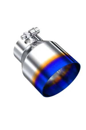 MBRP Universal Stainless Steel Dual Wall Tip 4.5in OD/3in Inlet/6.13in L Buy Direct