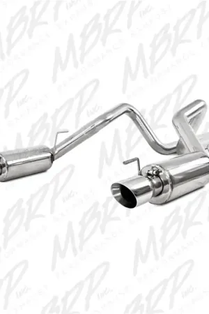 MBRP 05-09 Ford Shelby GT500 / GT Dual Split Rear Street Version 4in Tips T409 Exhaust System Hassle-Free Returns