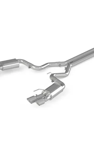Mega Sale MBRP 18-19 Ford Mustang GT 5.0 3in Dual Split Rear Cat Back w/ Quad 4.0in Dual Wall Tips- T304
