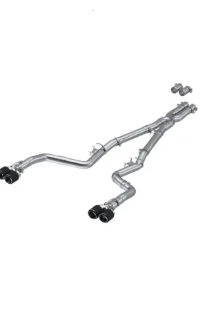 MBRP 15-Up Challenger 5.7 / 17-Up 6.2L/6.4L 3in Race Series Cat-Back w/ Quad Tips T304 Exhaust Buy Direct