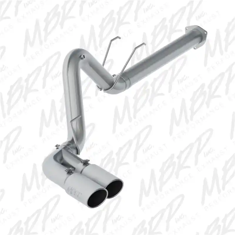 Bargain MBRP 17-19 Ford F250/350/450 6.4 L Filter Back Single Side Dual Exit Exhaust System