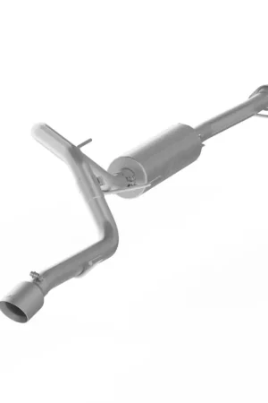 Best Choice MBRP 10-18 Toyota 4 Runner AL 4in O.D Tip Single Rear Exit 2.5in Cat Back Exhaust