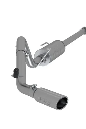MBRP 05-13 Toyota Tacoma 4.0L EC/CC Cat Back Single Exit T409 Exhaust Handmade