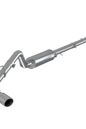 MBRP 2019 Ford Ranger Ecoboost 2.3L 4in OD Tip Single Side Exit 3in AL Cat Back Low Price