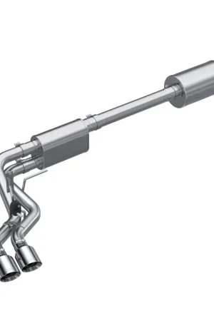 MBRP 2021+ Ford F150 T304 Pre-Axle (Street Profile) 2.5in OD Tips 3in Cat Back Exhaust Holiday Sale