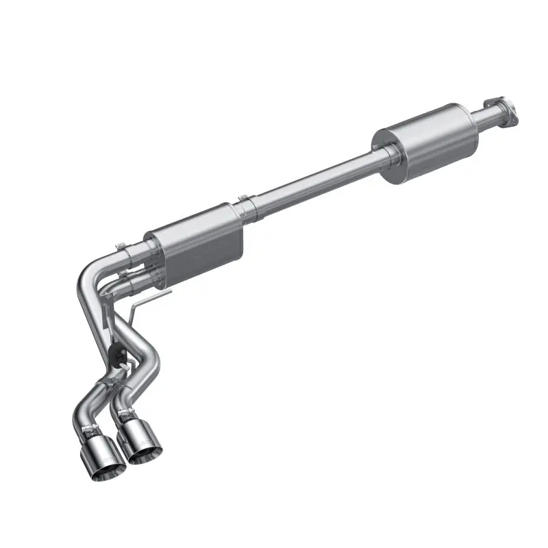 MBRP 2021+ Ford F150 T304 Pre-Axle (Street Profile) 2.5in OD Tips 3in Cat Back Exhaust Holiday Sale