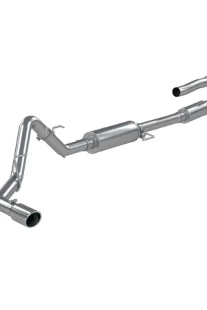 Worldwide Shipping MBRP 2021+ Ford F-150 2.7L/ 3.5L Ecoboost 5.0L Single Side 3in Aluminized Steel Catback Exhaust