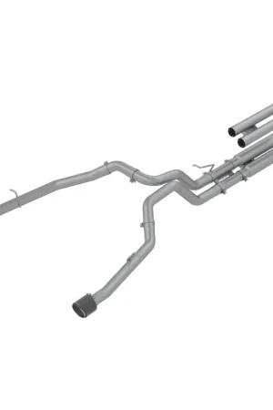 Bulk Order MBRP 2021 Ram TRX 6.2 S/C 3in Catback Dual Rear Carbon Fiber Tips(Race)- T304