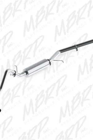 Express Delivery MBRP 2003-2007 Chev/GMC 1500 Classic 4.8/5.3L EC/CC-SB Cat Back Single Side AL P Series Exhaust