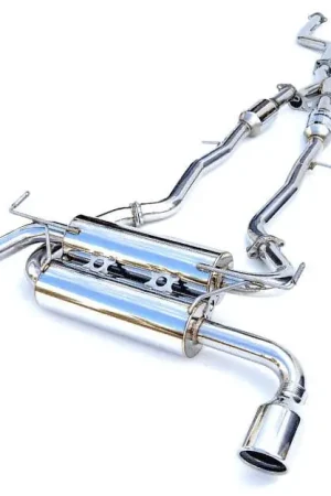 Invidia 14+ Infiniti Q50 Gemini w/ Rolled Stainless Steel Tips Cat-Back Exhaust Latest