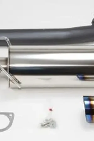 Big Sale HKS RX8 75mm Single Ti-Tip Hi Power Cat-back Exhaust (SUS304 NO COATING)