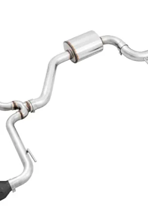 Place Order AWE Tuning VW MK7 GTI Track Edition Exhaust - Diamond Black Tips