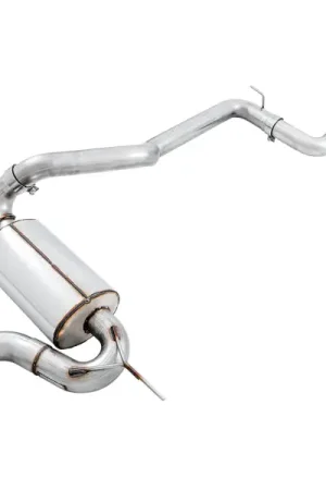 Direct From Manufacturer AWE Tuning Ford Focus ST Touring Edition Cat-back Exhaust - Non-Resonated - Diamond Black Tips