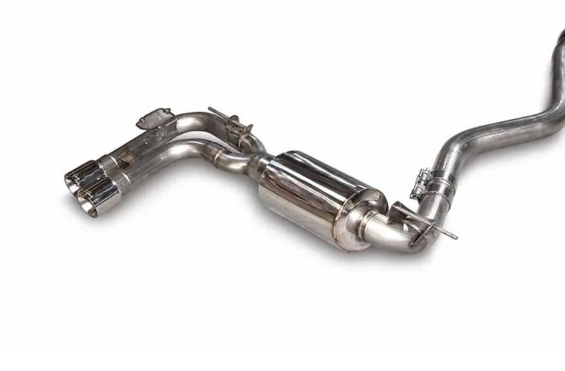 Latest AWE Tuning BMW F3X 28i / 30i Touring Edition Axle-Back Exhaust Single Side - 80mm Silver Tips