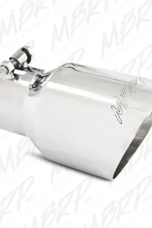 Limited Offer MBRP Universal Tip 4.5in O.D. Dual Wall Angled 3in inlet 8in length T304