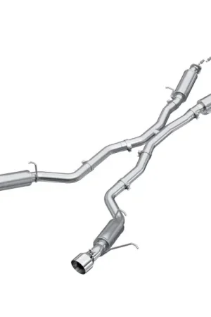 Special Offer MBRP 2012+ Jeep Grand Cherokee SRT 6.4L 3in Dual Rear Exit Aluminized Catback Exhaust - T304 Tips
