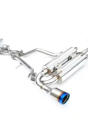 Invidia 2017+ Infiniti Q60 3.0 TT Silver Sport/Red Sport Gemini Rolled Titanium Tip Cat-back Exhaust Shop Now