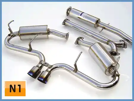 Invidia 03-04 Mini Cooper S 60mm (80mm tip) Titanium Tip Cat-back Exhaust *OVERSIZE SHIPPING* Popular