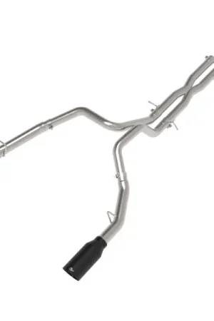 aFe 2025 Dodge RAM 1500 Vulcan Series 304 Stainless Steel Cat-Back Exhaust System w/ Black Tip Express Delivery
