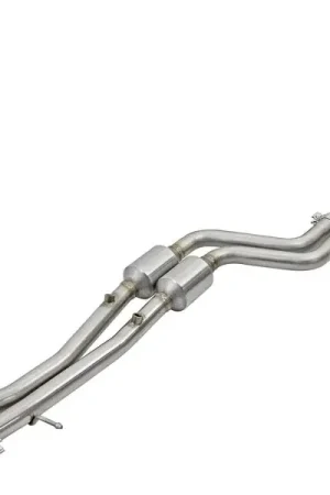 Cheap aFe Twisted Steel Long Tube Headers w/ Mid Pipes (Catted) 96-99 BMW M3 L6-3.2L S52