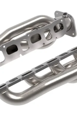 One Day Deal aFe Power Twisted Steel 304SS Shorty Header 2021 Ram 1500 TRX V8-6.2L (uncoated)