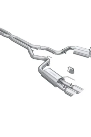 One Day Deal MBRP 2024+ Ford Mustang GT Armor Lite 3in Steet Profile Catback Exhaust- Stainless Steel Tips