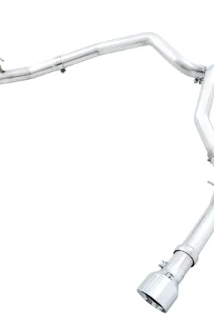 Brand New AWE Tuning 19-21 RAM 1500 5.7L (w/Cutouts) 0FG Dual Rear Exit Cat-Back Exhaust - Chrome Silver Tips