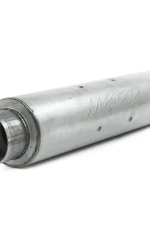 Luxury MBRP Universal Quiet Tone Muffler 4in Inlet/Outlet 24in Body 6in Dia 30in Overall Aluminum