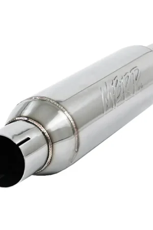 Instant Buy MBRP Universal Resonator 2.5in inlet/outlet 16in body 20in overall T304