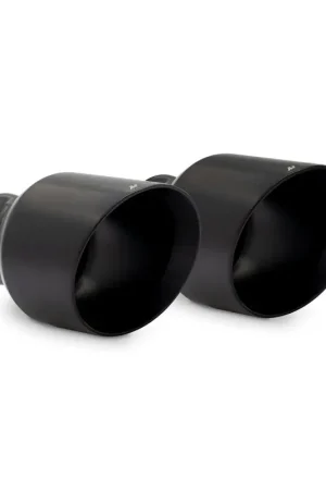 Mishimoto 15-23 Dodge Charger/Challenger Muffler Tip Pair - 5in - Black Shop Now