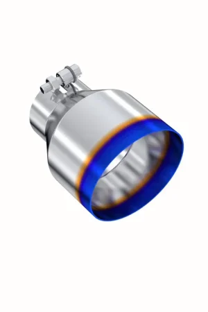 MBRP T304 Stainless Steel Burnt End Angle Cut Exhaust Tip - 3in. ID / 5in. OD / 6.5in. Length In Demand